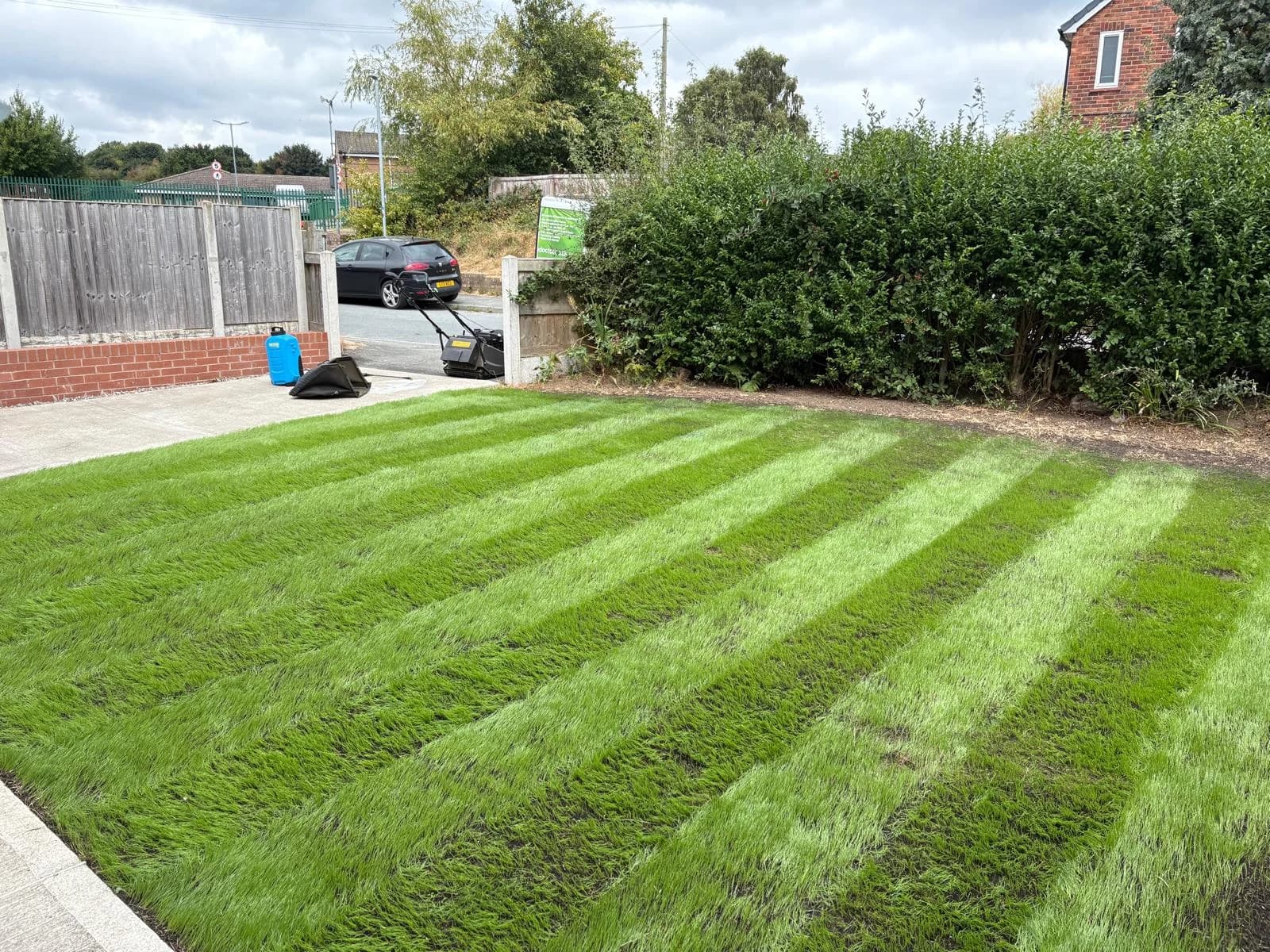 Stripe Cut Result